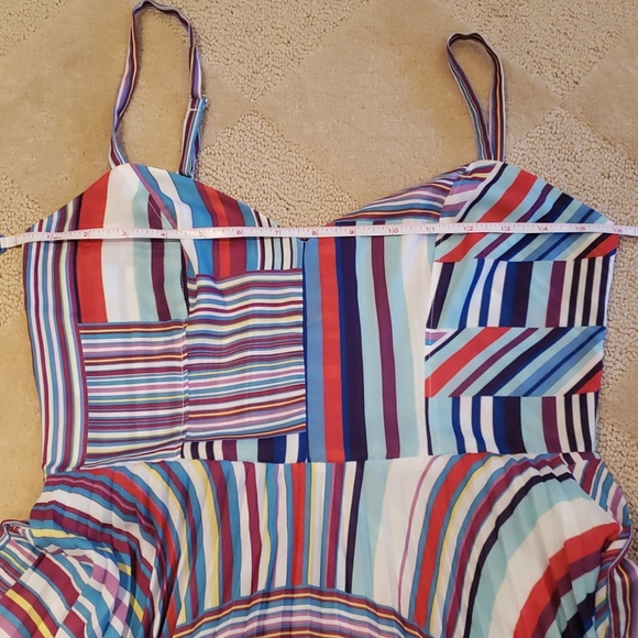 Parker Magna Stripe Dress, Sz S - Picture 3 of 16
